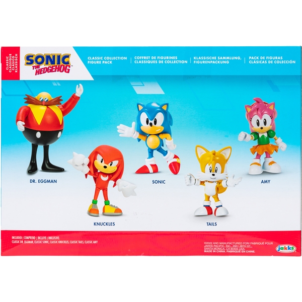 Sonic the Hedgehog Figurer 5-Pack (Kuva 2 tuotteesta 2)