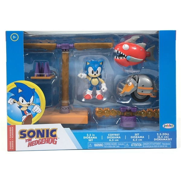 Sonic the Hedgehog Diorama Set W2 (Kuva 1 tuotteesta 2)