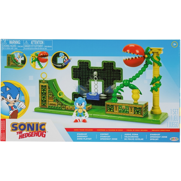 Sonic the Hedgehog Playset Stardust Speedway Zone (Kuva 1 tuotteesta 3)