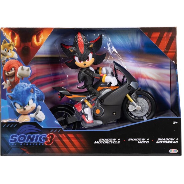 Sonic the Hedgehog 3 Shadow & Moottoripyörä (Kuva 1 tuotteesta 4)