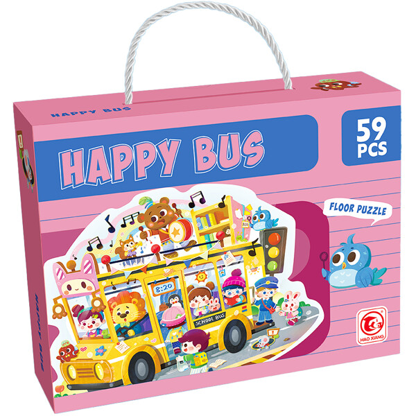 Lattiapalapeli Happy Bus (Kuva 1 tuotteesta 2)