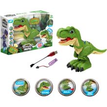 Vihreä kauko-ohjattava dinosaurus