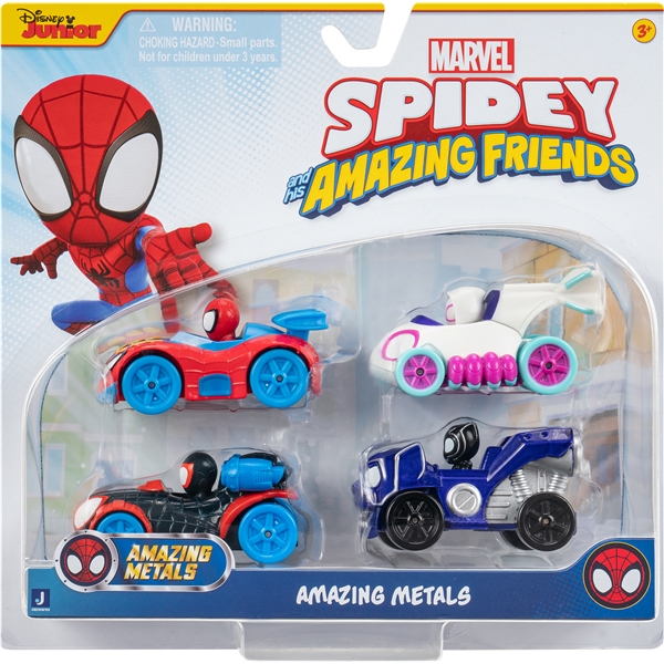 Spidey Amazing Metals Car 4-p (Kuva 1 tuotteesta 6)