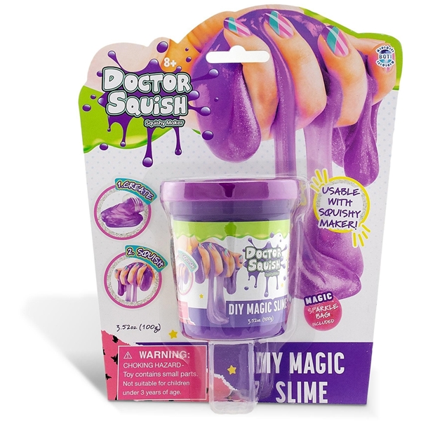 Doctor Squish DIY Maaginen Slime Liila (Kuva 1 tuotteesta 3)