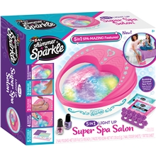 Shimmer n' Sparkle 5-in-1 Valoisa Kylpyläsalonki