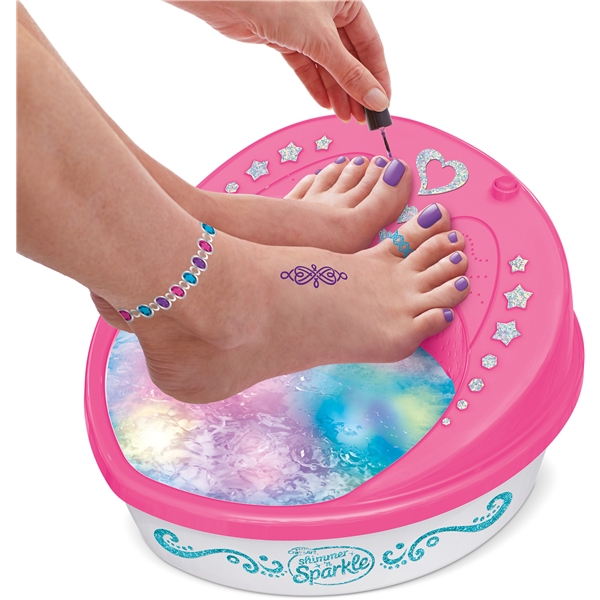 Shimmer n' Sparkle 5-in-1 Valoisa Kylpyläsalonki (Kuva 5 tuotteesta 6)