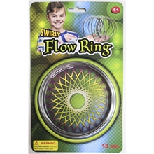 Swirly Flow Ring Metall