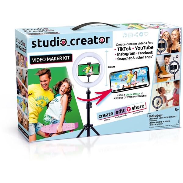 Studio Creator Video Maker Kit (Kuva 1 tuotteesta 3)