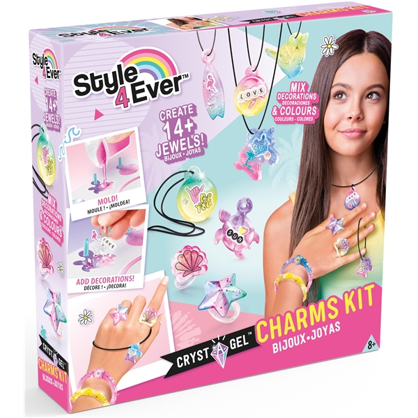 Style 4 Ever Gel Charms Kit (Kuva 1 tuotteesta 2)