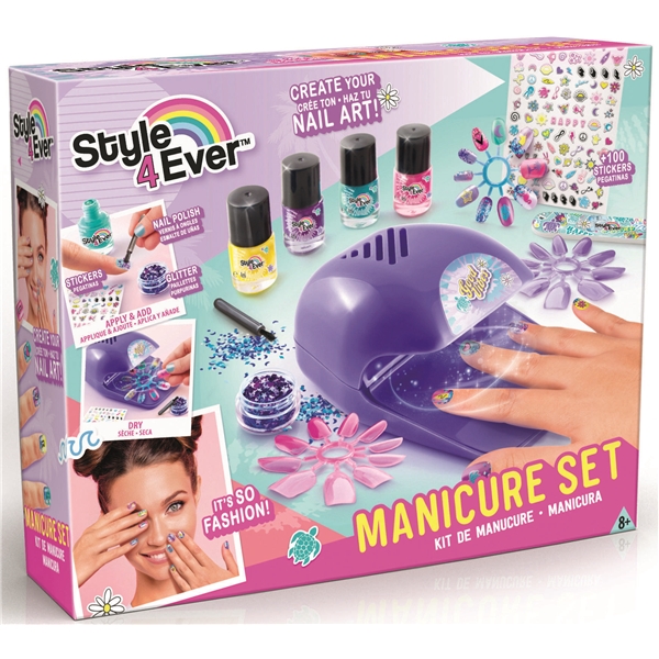 Style 4 Ever Nail Art Manicure Set (Kuva 1 tuotteesta 2)