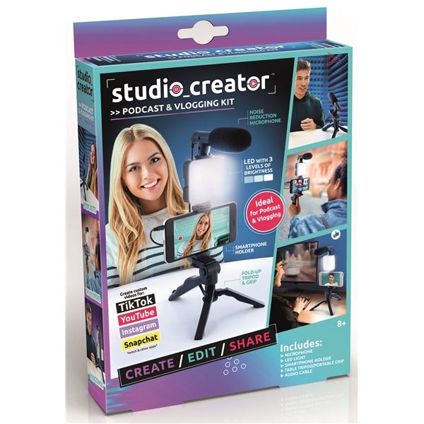 Studio Creator Video Maker Kit White (Kuva 1 tuotteesta 9)