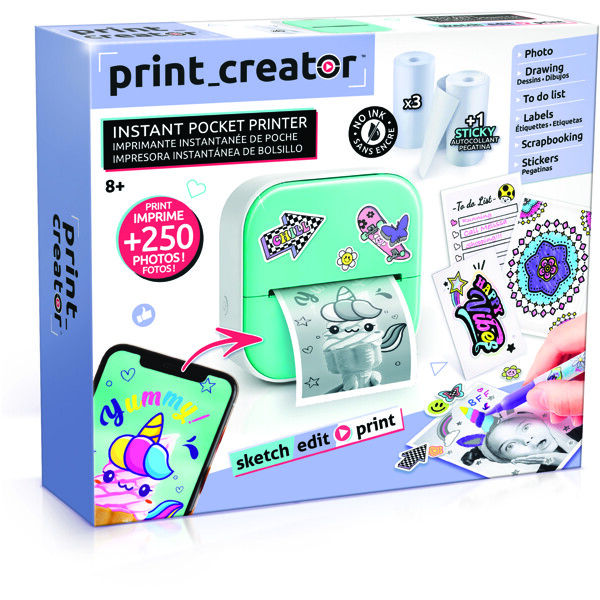 Photo Creator Retro Instant Pocket Printer (Kuva 1 tuotteesta 6)