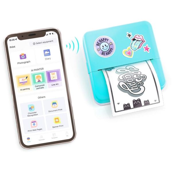 Photo Creator Retro Instant Pocket Printer (Kuva 4 tuotteesta 6)
