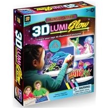 3D Lumi Glow Piirustuslevy Adventure