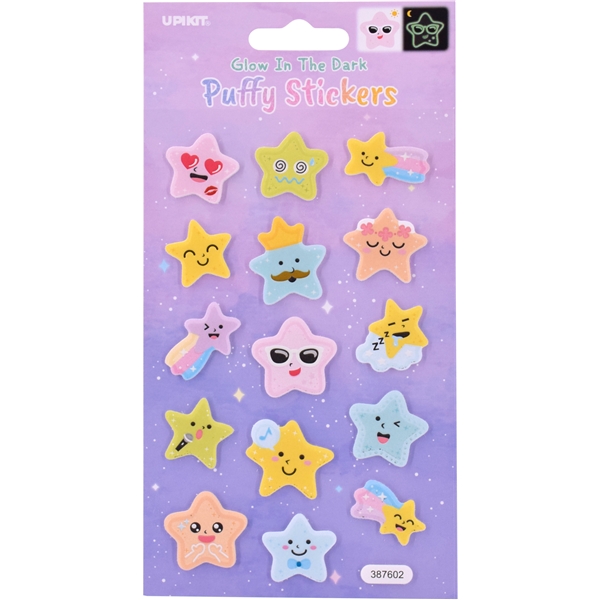 Stickers Star (Glow In The Dark), Suntoy