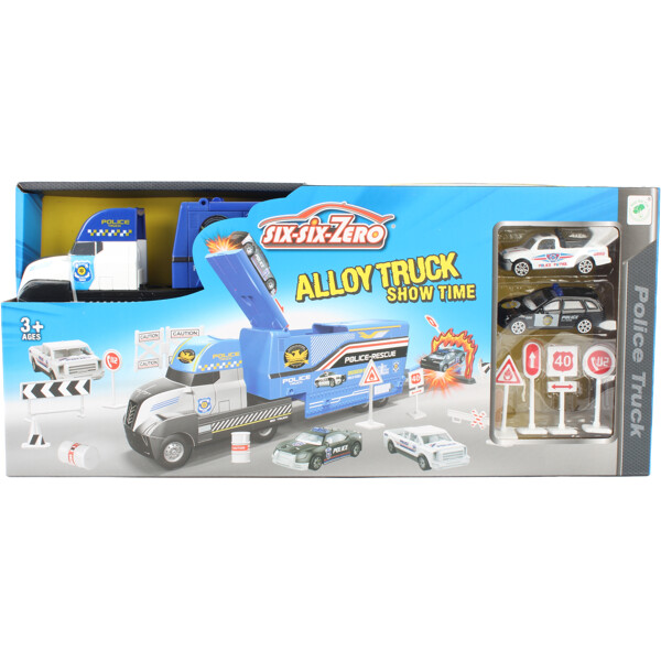 Leikkisetti Poliisiauto & Autot (Kuva 1 tuotteesta 2)