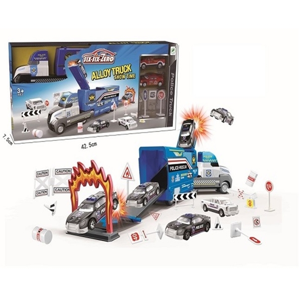 Leikkisetti Poliisiauto & Autot (Kuva 2 tuotteesta 2)
