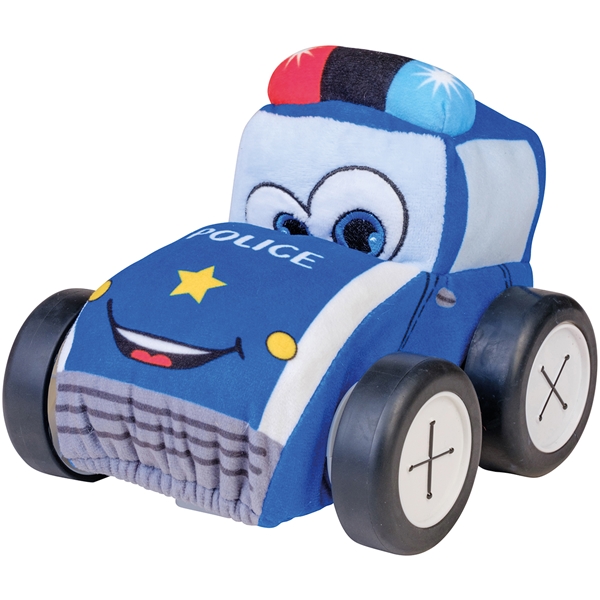 Poliisi R/C Pehmoleluauto Radio-ohjattava 20 cm (Kuva 2 tuotteesta 4)