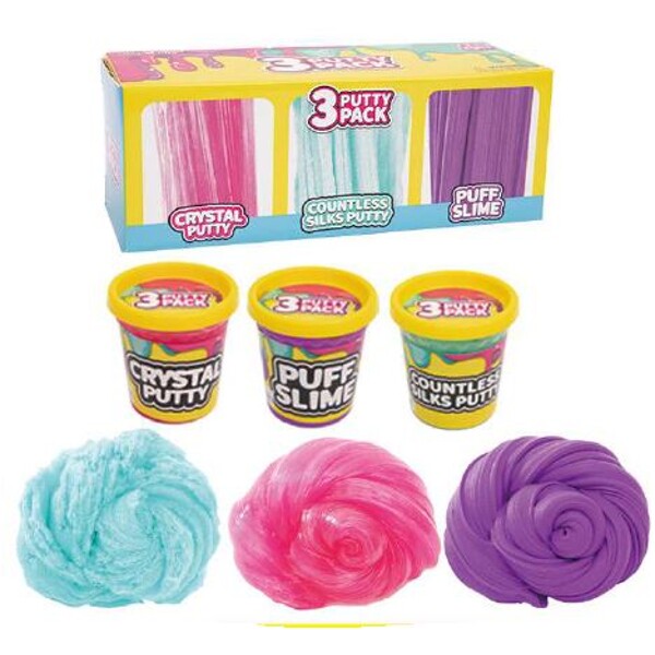 Puttyn 3-pack muovailuvaha