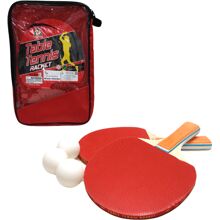 Pöytätennismailat 2 kpl + 3 palloa
