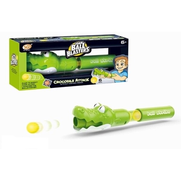 Foam Ball Blaster Krokotiili