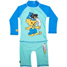 Swimpy UV-Puku Bamse Turkoosi