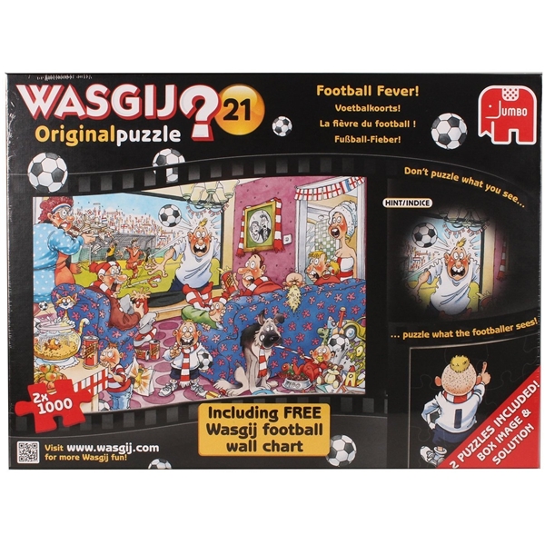 Wasgij Pussel #21 Football Fever (Kuva 2 tuotteesta 4)