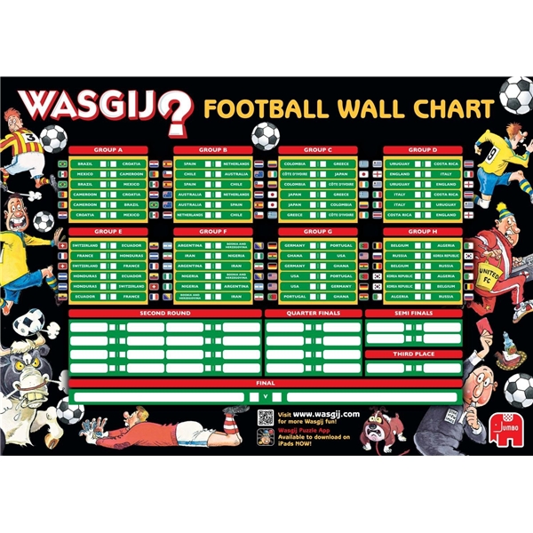 Wasgij Pussel #21 Football Fever (Kuva 4 tuotteesta 4)