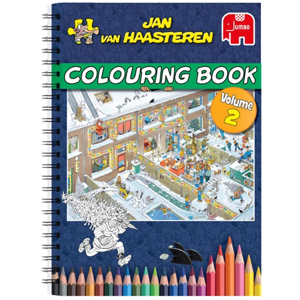 Colouring Book Volume 2 Jan Van Haasteren (Kuva 1 tuotteesta 4)