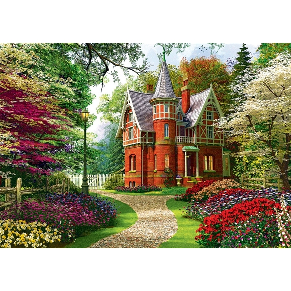 Palapeli 1000 Palaa Victorian cottage (Kuva 2 tuotteesta 2)