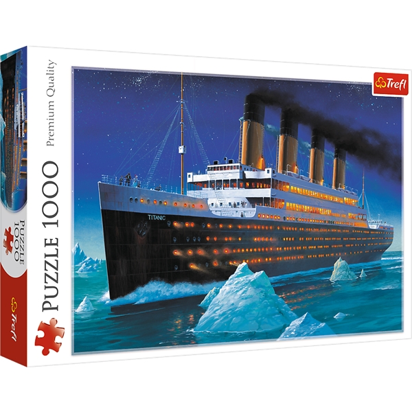 Palapeli 1000 Palaa Titanic (Kuva 1 tuotteesta 2)