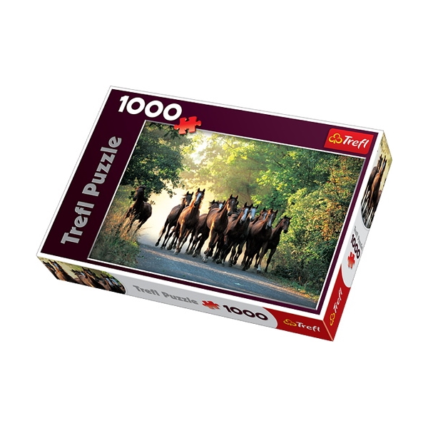 Palapeli 1000 Palaa Thoroughbred Stallions (Kuva 1 tuotteesta 2)