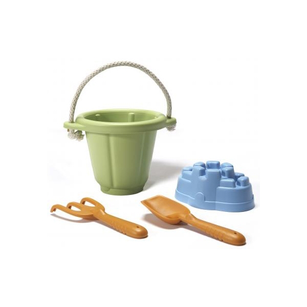 Green Toys Hiekkalaatikkosetti Vihreä