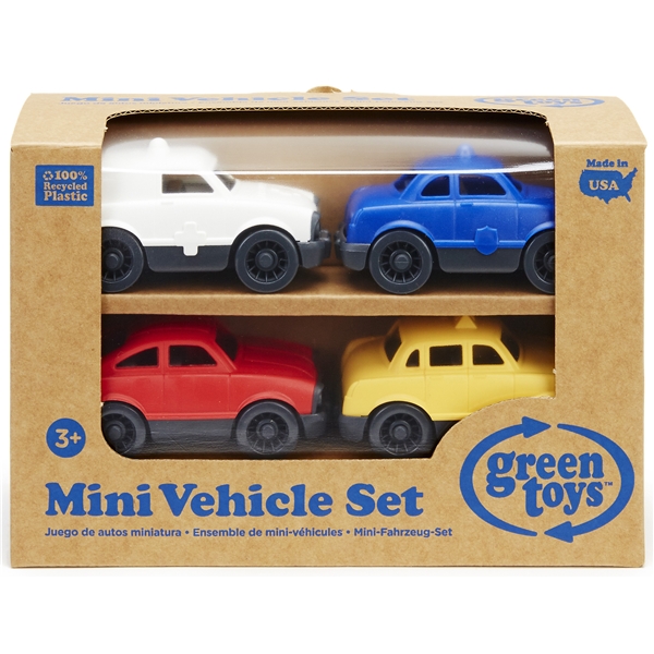 Green  Toys Minikulkuneuvot 4 kpl (Kuva 2 tuotteesta 2)