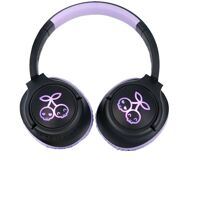 Kuromi Over-Ear -langattomat LED-valokuulokkeet