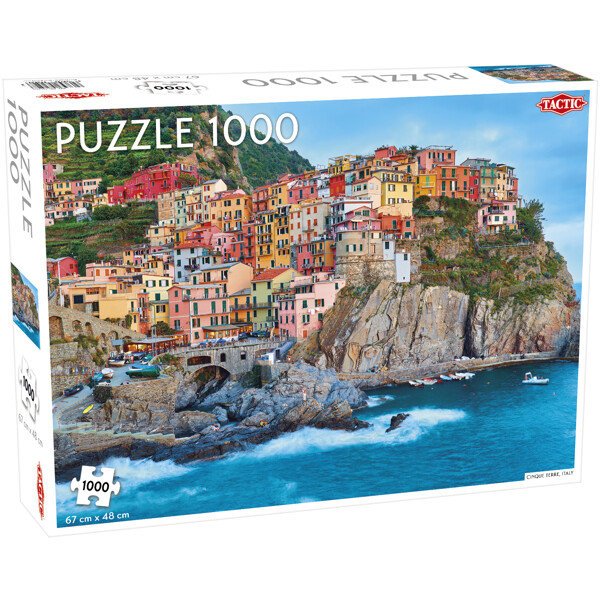 Tactic Palapeli 1000 Palaa Cinque Terre Italia
