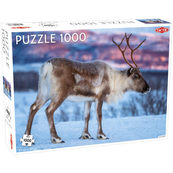 Tactic Palapeli 1000 Palaa Poro (Kuva 1 tuotteesta 4)
