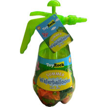 Vesipallopumppu ja 250 ilmapalloa