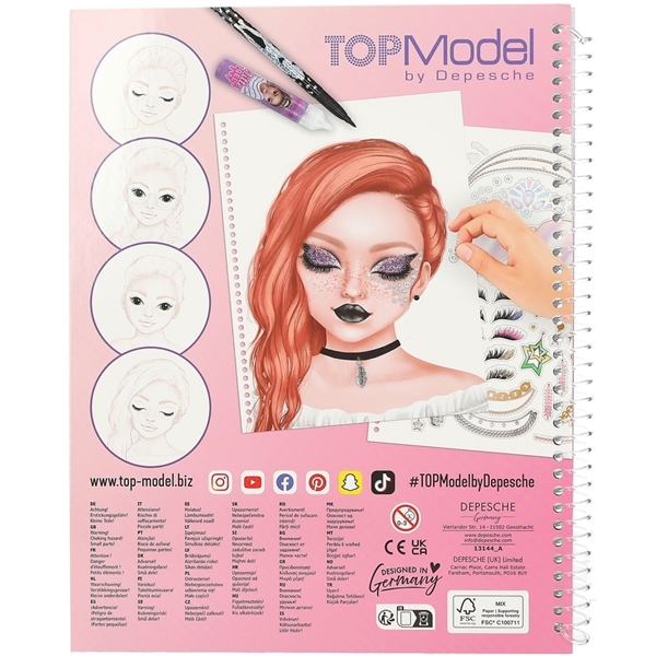 TOPModel Make-Up Suunnittelukirja (Kuva 4 tuotteesta 4)