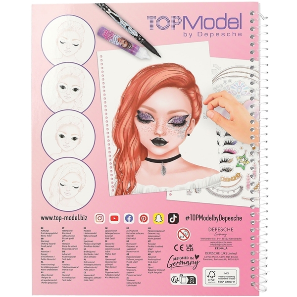 TOPModel Make-Up Suunnittelukirja (Kuva 4 tuotteesta 6)