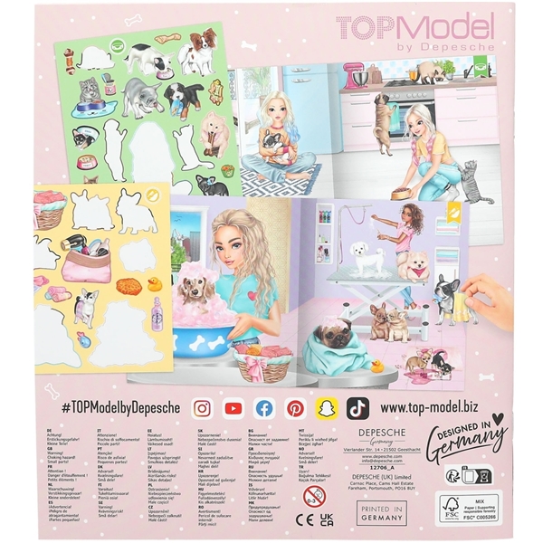 TOPModel Stickerworld KITTY & DOGGY (Kuva 5 tuotteesta 5)