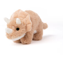 Teddykompaniet Dino Triceratops Aprikoosi Pieni