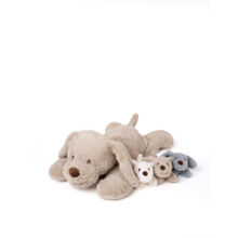 Teddykompaniet Koira pentuineen 50 cm