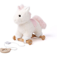 Teddykompaniet Vedettävä lelu Yksisarvinen