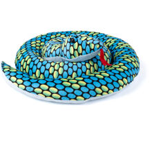 Teddykompaniet Käärme 200 cm Sininen 