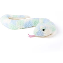 Teddykompaniet Käärme Sateenkaari 120 cm Sininen 