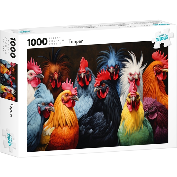 1000 palan palapeli Kukot (Kuva 1 tuotteesta 2)