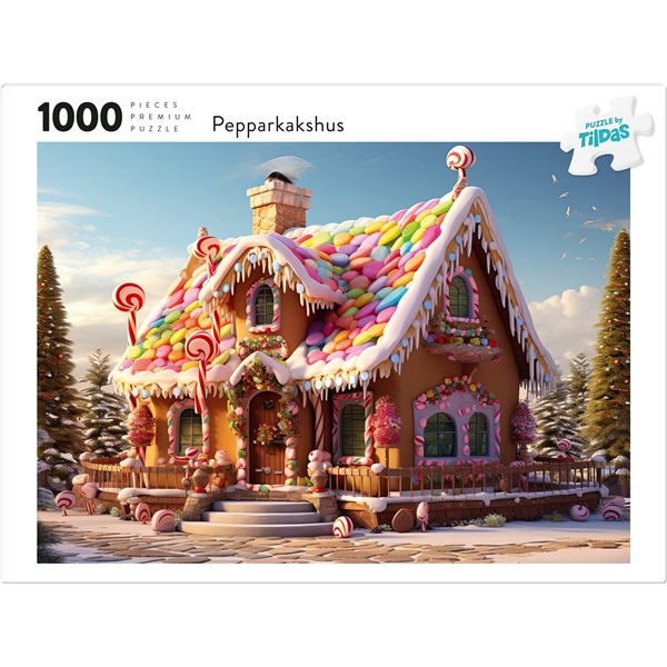 1000 palan palapeli Piparkakkutalo (Kuva 2 tuotteesta 2)