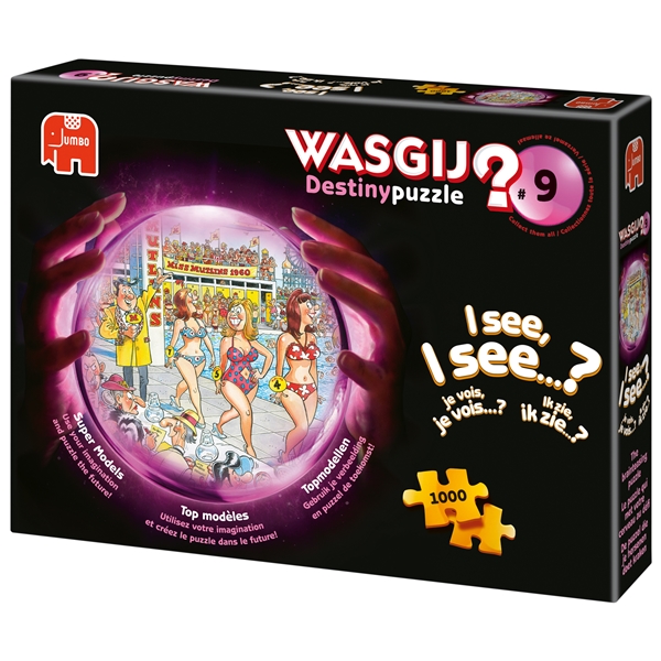 Wasgij Destiny -palapeli #9 Super Models (Kuva 1 tuotteesta 2)