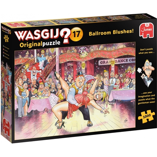 Wasgij -palapeli #17 Ballroom Blushes (Kuva 1 tuotteesta 2)